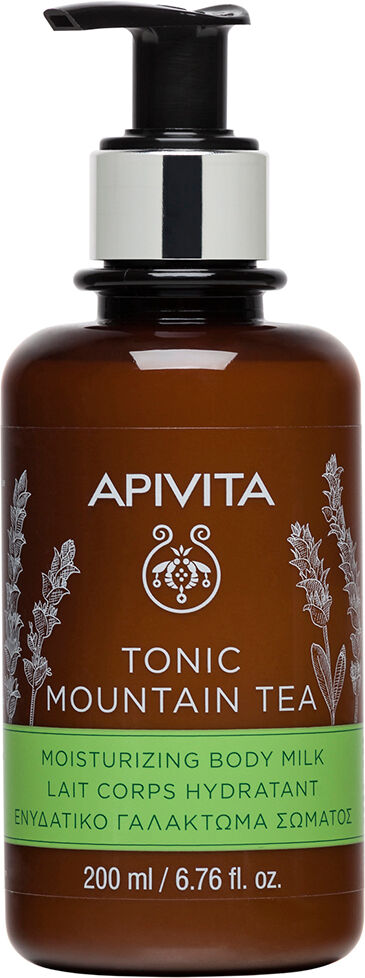 Apivita Leche corporal hidratante de té de montaña 200mL