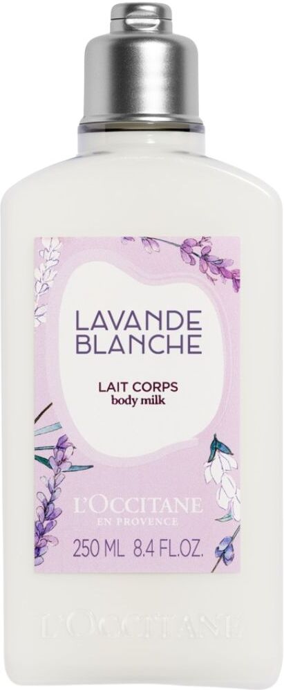 L'Occitane Blanco Lavender Leche corporal delicadamente perfumada 250mL