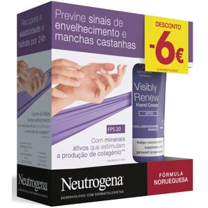 Neutrogena Crema de Manos SPF20 - Duo Renovador Visiblemente Neutrogena Crema de Manos SPF20 - Duo Renovador Visiblemente