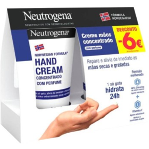 Neutrogena Crema de Manos Concentrada - Crema, Glicerina, Perfume, 2x50ml Neutrogena Crema de Manos Concentrada - Crema, Glicerina, Perfume, 2x50ml
