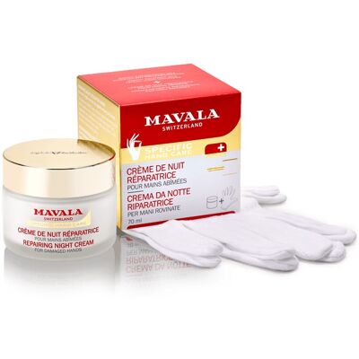 Crema de Noche Reparadora Mavala para Manos - Crema Nocturna Crema de Noche Reparadora Mavala para Manos - Crema Nocturna