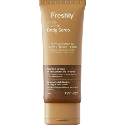 Freshly Exfoliante corporal nutritivo Resplandor Dorado 100mL Freshly Exfoliante corporal nutritivo Resplandor Dorado 100mL
