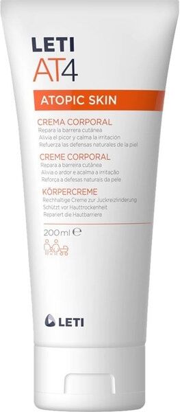 Crema corporal para pieles atópicas Letiat4 200mL