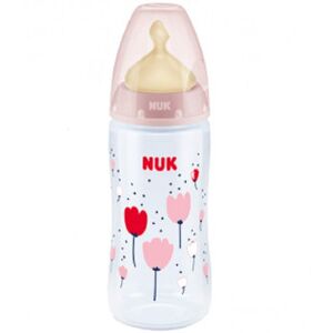 Nuk Biberón First Choice con tetina de látex 6-18meses 300mL