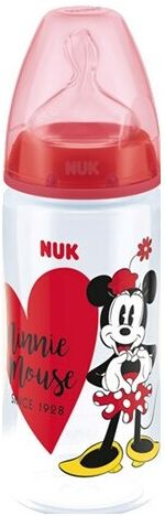 Nuk Biberón Mickey &amp; Minnie con tetina de silicona 300mL