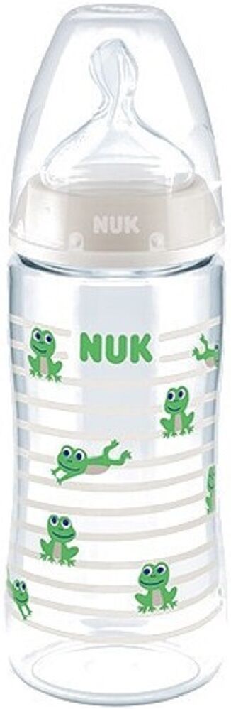 Nuk Biberón First Choice con tetina de silicona 300mL