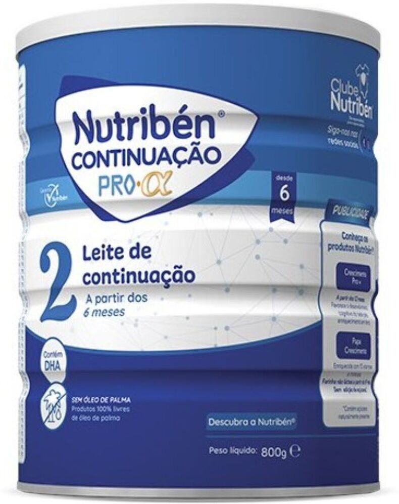 Nutribén Continuación 2 Leche de transición Pro-Alfa 800g