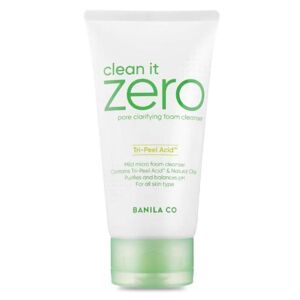 Banila Co Clean It Zero Espuma Limpiadora Aclaradora de Poros con Aceite del Árbol del Té 150mL