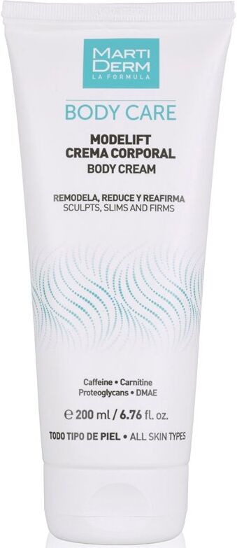 Martiderm Crema corporal reafirmante Modelift para muslos, abdomen y brazos 200mL