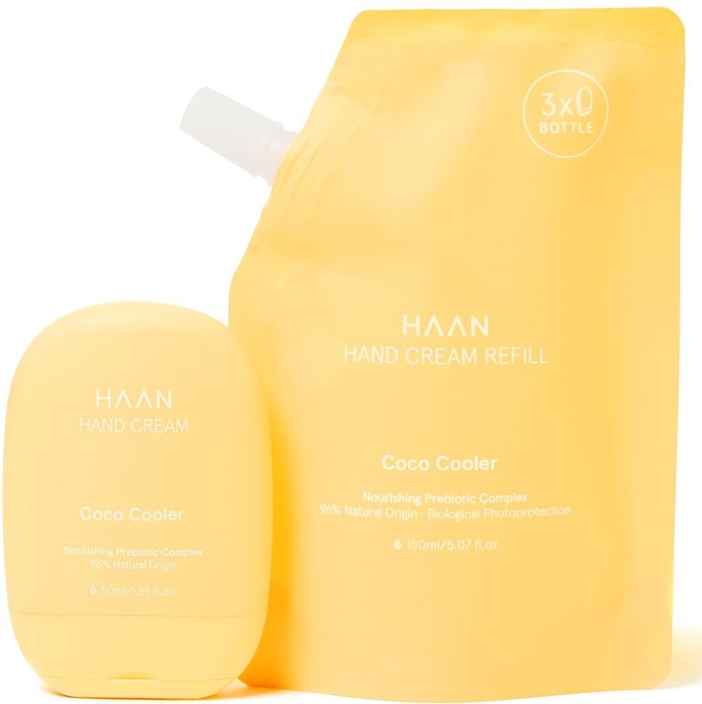 Haan Crema de manos hidratante y nutritiva 150mL Coco Cooler refill