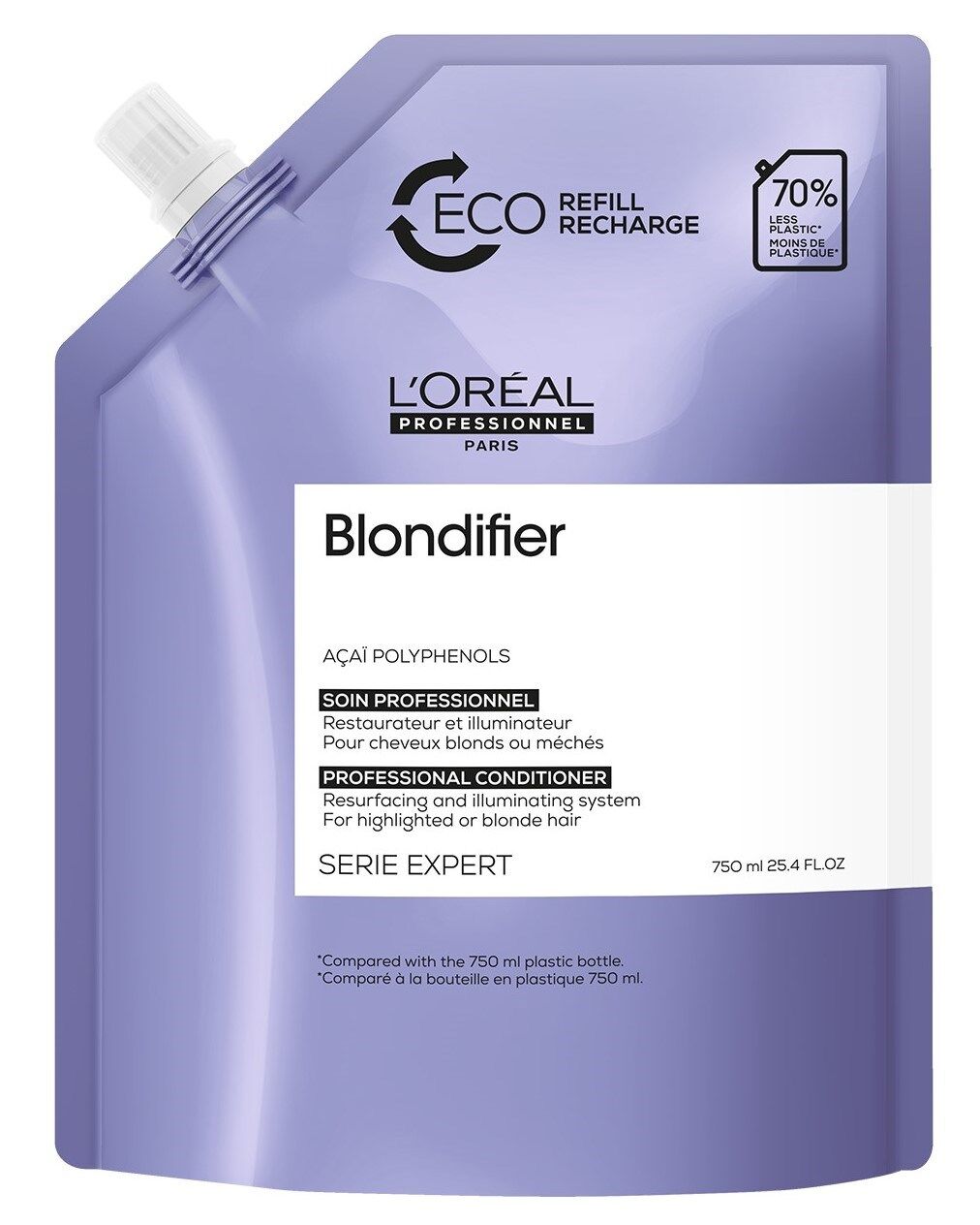 L'Oréal Professionnel Serie Expert Acondicionador Iluminador Blondifier 750mL refill
