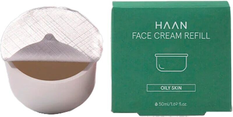 Haan Crema facial de niacinamida para pieles grasas 50mL refill