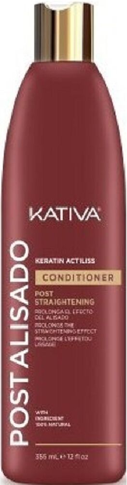 Kativa Acondicionador post alisado Keratin Actiliss 355mL