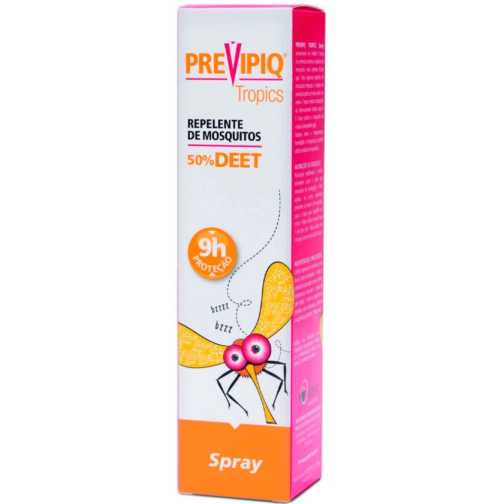 Previpiq Repelente de mosquitos Tropics 50% Deet 75mL