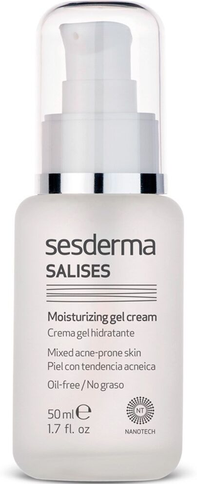 Sesderma Salises, Crema Gel Hidratante Facial para Pieles con Tendencia Acneica 50mL