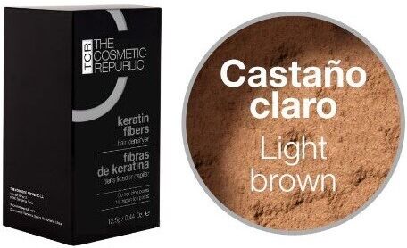 The Cosmetic Republic Keratin Fibers Densificador Capilar 12,5g Light Brown