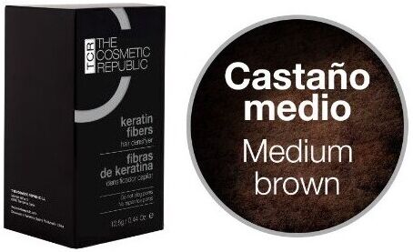 The Cosmetic Republic Keratin Fibers Densificador Capilar 12,5g Medium Brown