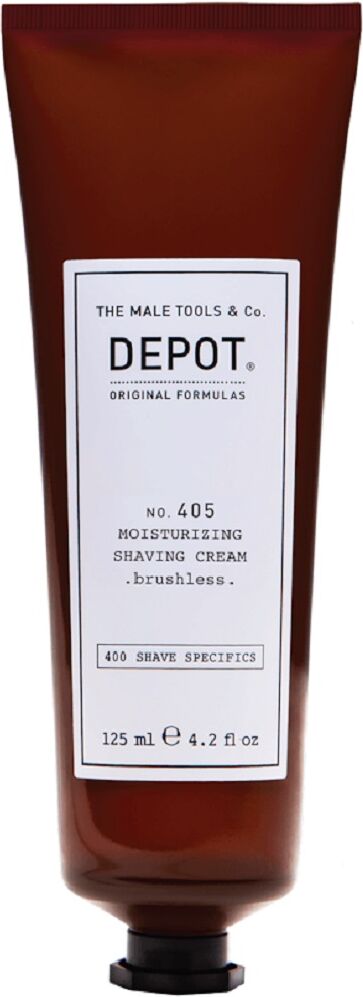 Depot Nº 405 Crema de afeitar hidratante sin brocha 125mL