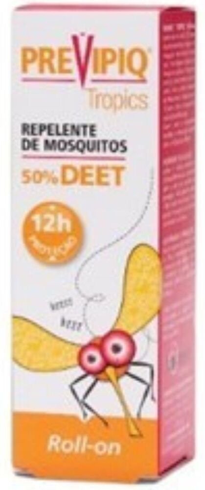 Previpiq Repelente de mosquitos Tropics 50% Deet 50mL