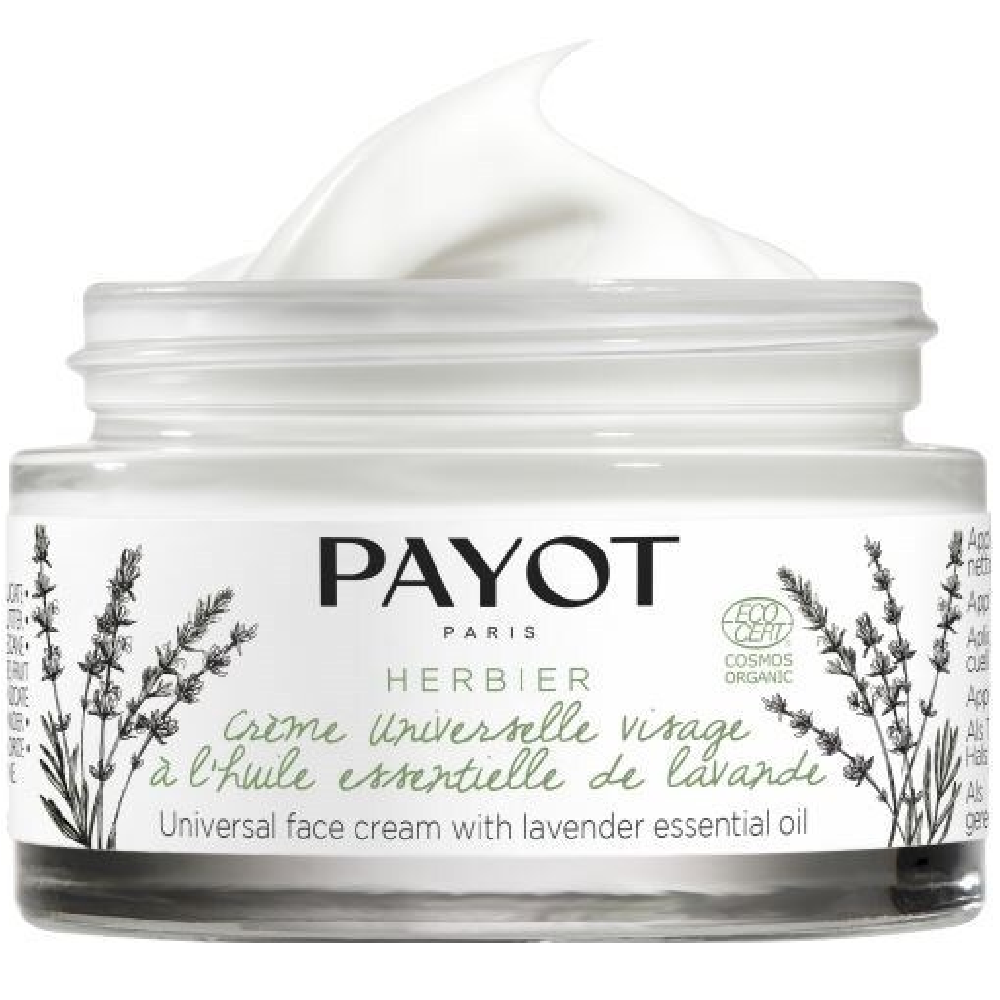 Payot Crema facial universal Herbier con aceite esencial de lavanda 50mL