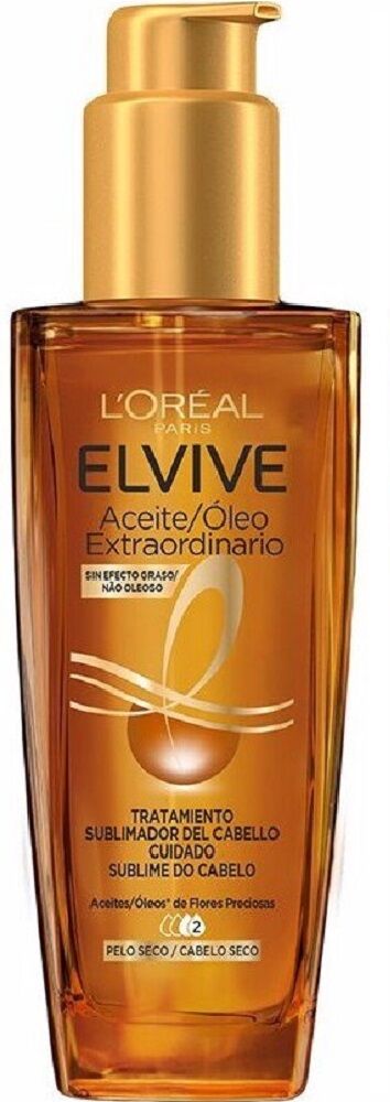 Elvive Aceite extraordinario Suero nutritivo multiusos Cabello seco 100mL