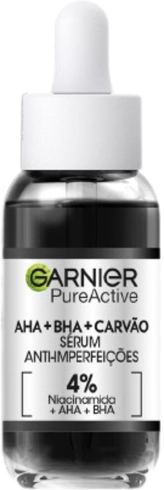 Garnier Suero antimanchas de carbón vegetal AHA BHA 30mL