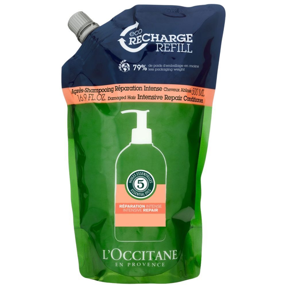 L'Occitane 5 Essential Oils Acondicionador Reparador Intensivo Cabello Dañado 500mL refill