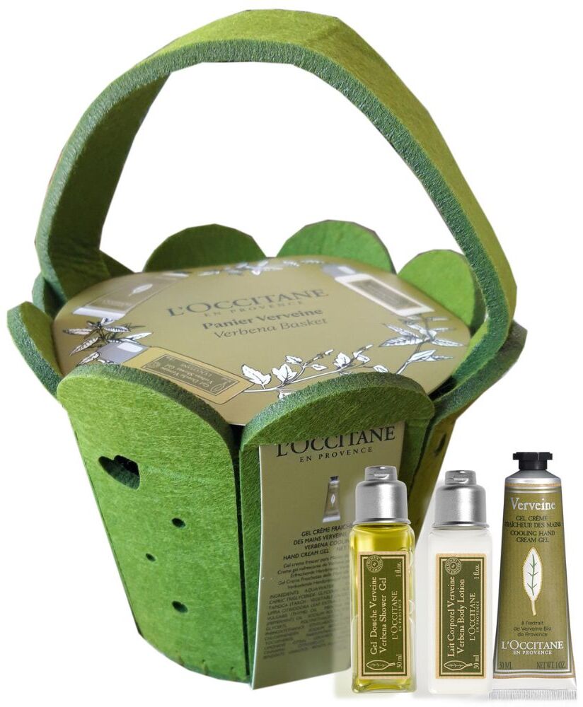 L'Occitane Gel de ducha de verbena Experiencia energizanteGel de ducha de verbena 35mL Loción corporal 35mL Crema de manos 30mL 1&nbsp;un.