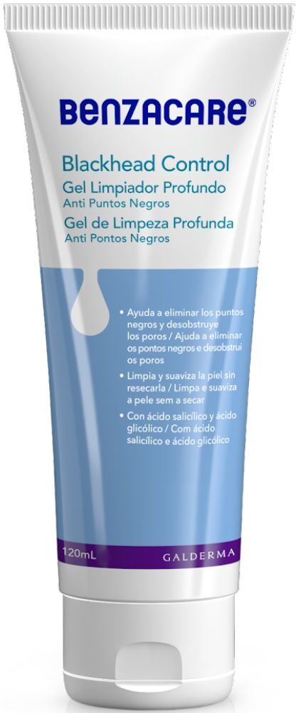 Benzacare Gel exfoliante contra los puntos negros 120mL