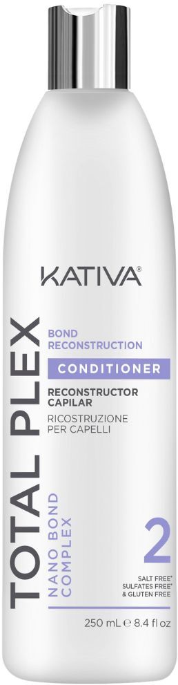 Kativa Total Plex Acondicionador de reconstrucción de enlaces N2 con Nano Bond Complex 355mL