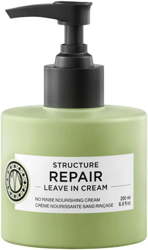 Maria Nila Structure Repair Crema sin aclarado para cabellos secos y dañados 200mL