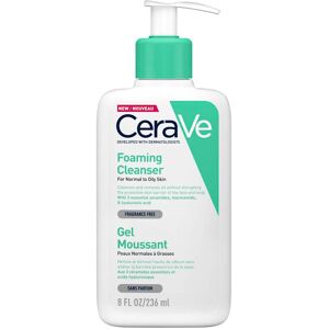 CeraVe Espuma Limpiadora Facial Y Corporal para Pieles Normales a Grasas 236mL