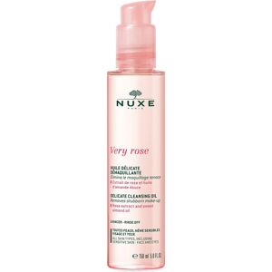 Nuxe Aceite limpiador Very Rose para rostro y ojos 150mL