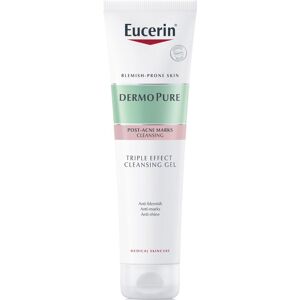 Eucerin Gel Limpiador DermoPure Triple Efecto Marcas Post-Acné 150mL