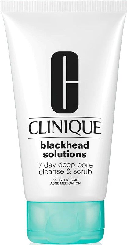 Clinique Exfoliante limpiador de poros profundos de 7 días de Blackhead Solutions 125mL