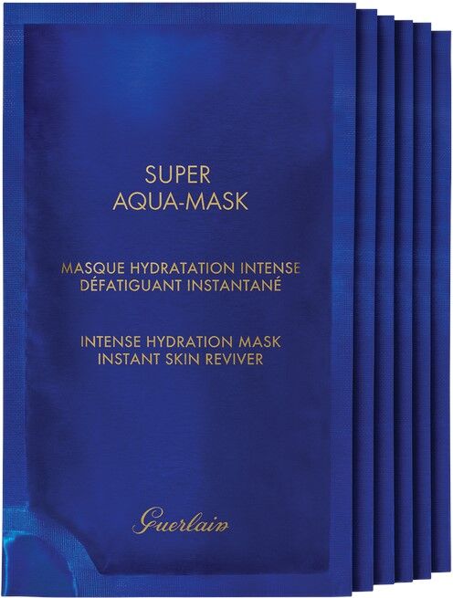 Guerlain Super Aqua-Mask Hidratación Intensa Mask Reavivador Instantáneo de La Piel 6x30mL