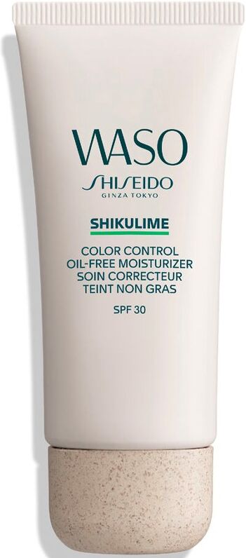 Shiseido Waso Shikulime Hidratante Control Del Color Sin Aceite 50mL Tinted SPF30