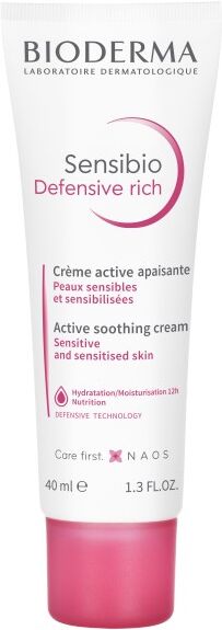 Bioderma Crema calmante Sensibio Defensive Rich Ative 40mL