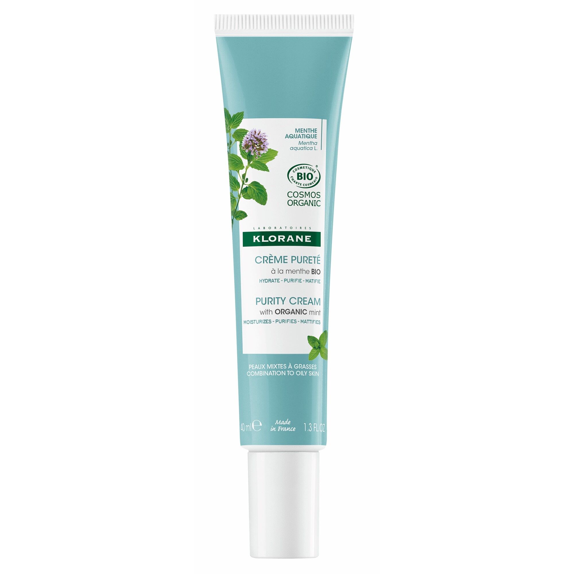 Klorane Crema de pureza de menta acuática 40mL