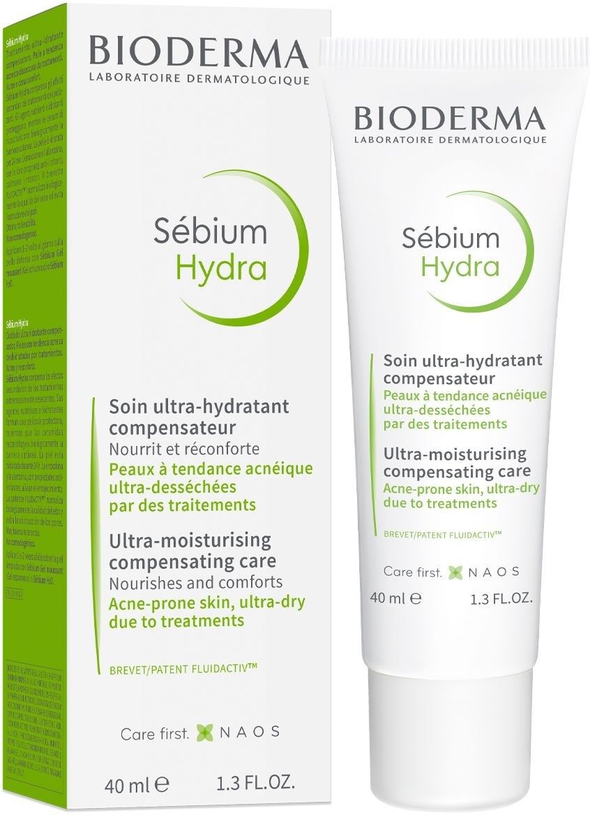 Bioderma Crema hidratante Sebium Hydra para pieles grasas debilitadas 40mL