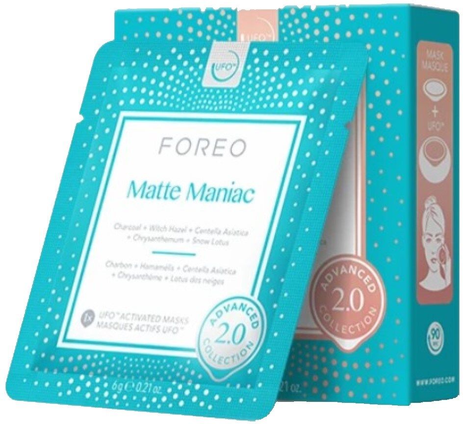 Foreo Ufo Facial Matte Maniac 2.0 Mask 6x6g