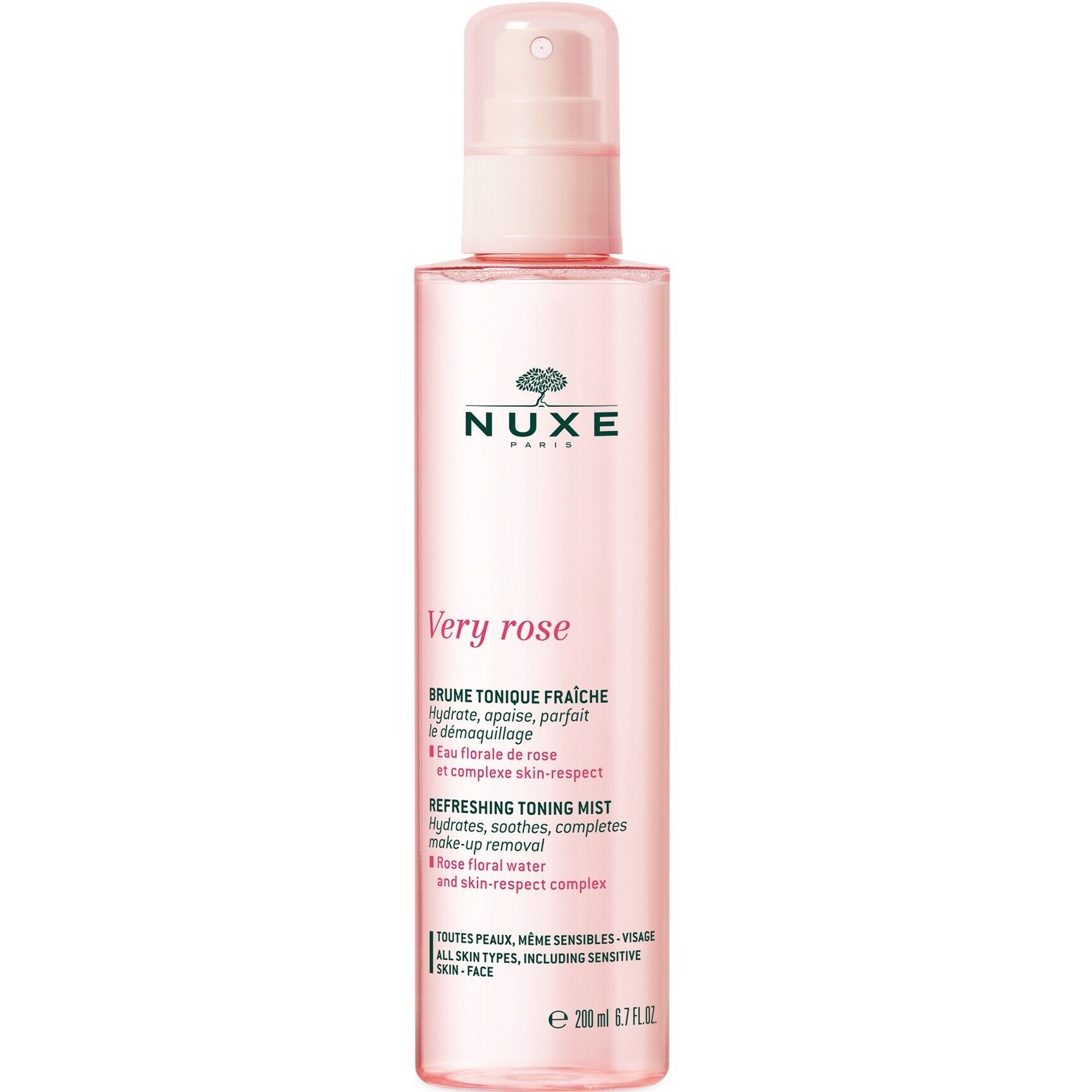 Nuxe Bruma tonificante refrescante Very Rose 200mL