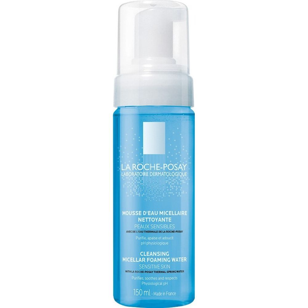 La Roche-Posay Agua micelar limpiadora espumosa Pieles sensibles 150mL