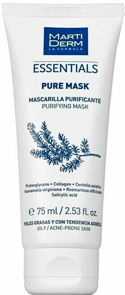 Martiderm Pure Mask Limpieza Pieles Grasas 75mL