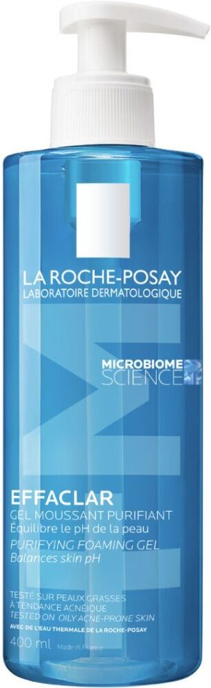 La Roche-Posay Effaclar   M Gel espumoso purificante para pieles grasas y sensiblesEffaclar M Gel espumoso purificante 400mL