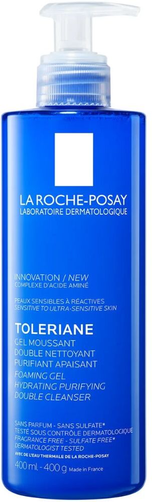 La Roche-Posay Toleriane Gel espumoso de doble limpieza 400mL