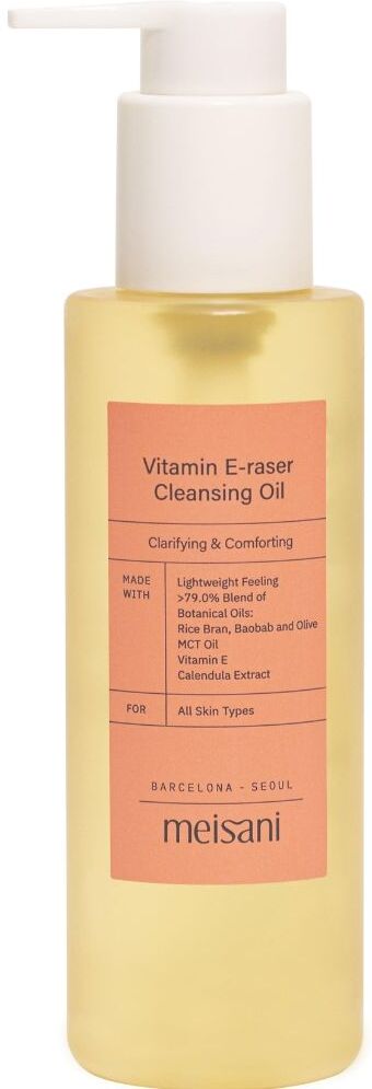 Meisani Aceite limpiador Vitamina E-Raser Todo tipo de pieles 150mL