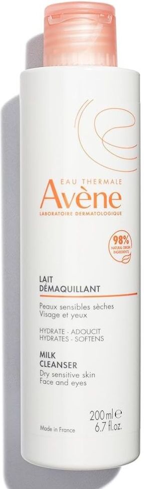 Avène Leche limpiadora suave para pieles secas a muy secas 200mL