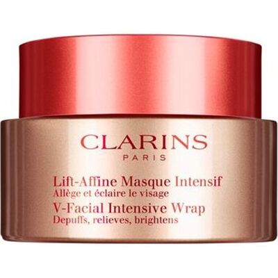 Clarins La envoltura intensiva V-Facial despulpa, alivia e ilumina 75mL Clarins La envoltura intensiva V-Facial despulpa, alivia e ilumina 75mL
