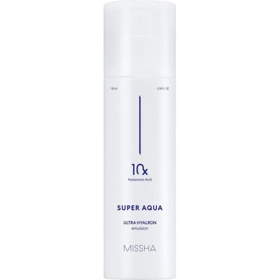 Missha Super Aqua Ultra Hyalron Emulsion - Hidratación, Piel sensible, Aclarado Missha Super Aqua Ultra Hyalron Emulsion - Hidratación, Piel sensible, Aclarado